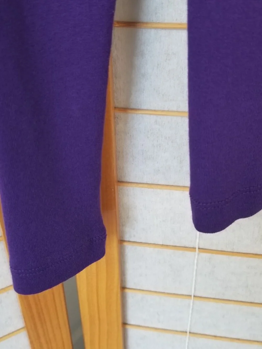 E26 Women's J. Crew Long Sleeve T-Shirt Perfect Fit 100% Cotton Purple